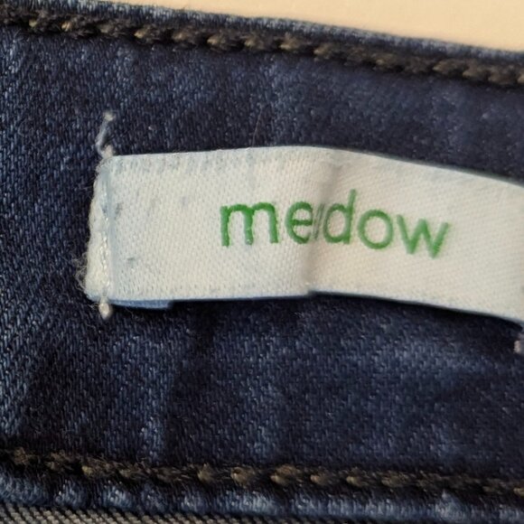 RE Generation Meadow Denim Shorts Size 3/26 in Friends Forever Wash - Picture 4 of 10